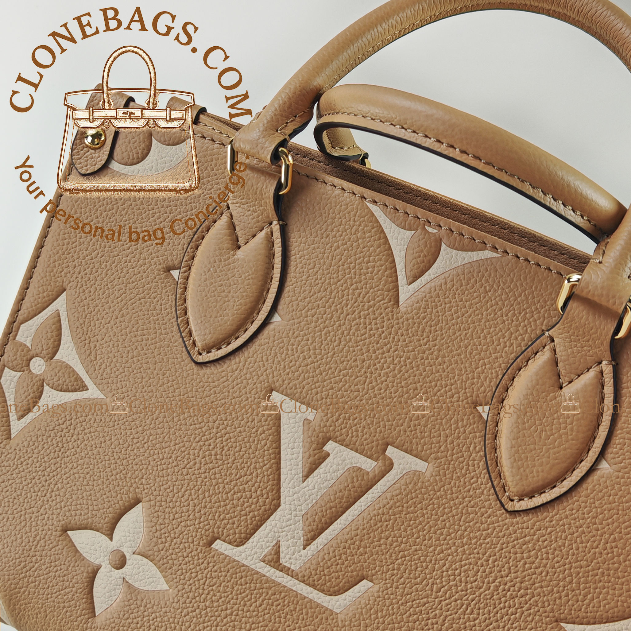 Louis Vuitton Replica Designer Bags 1:1 M12513 Monogram OnTheGo PM - Image 5