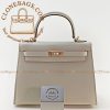 Replica Designer Bags – Hermès Kelly 25 White Epsom