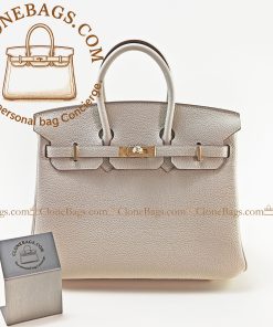 Hermès Replica Designer Bags 1:1 Birkin 25 Beton Togo