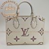 Replica Designer Bags – Louis Vuitton White OnTheGo PM