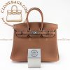 Hermès Replica Designer Bags 1:1 Birkin 25 Brown Togo