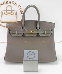 Replica Designer Bags – Hermès Birkin 25 Grey Togo