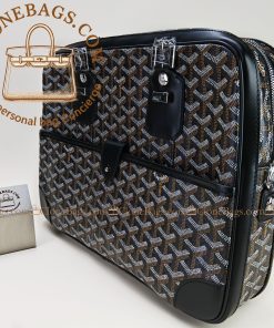 Alternative view of Goyard Replica Designer Bags 1:1 Ambassade MM Document Case Colour ：Black