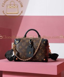 Replica Designer Bags – Louis Vuitton M45571 Monogram Brown Black