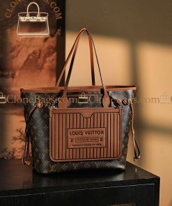 Alternative view of Louis Vuitton Replica Designer Bags 1:1 Monogram M12061 Neverfull Inside Out MM