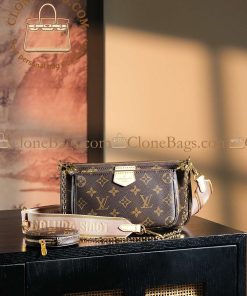 Alternative view of Louis Vuitton Replica Designer Bags 1:1  Monogram M44840 Multi Pochette Accessoires