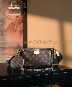 Replica Designer Bags – Louis Vuitton M44813 Multi Pochette Accessoires