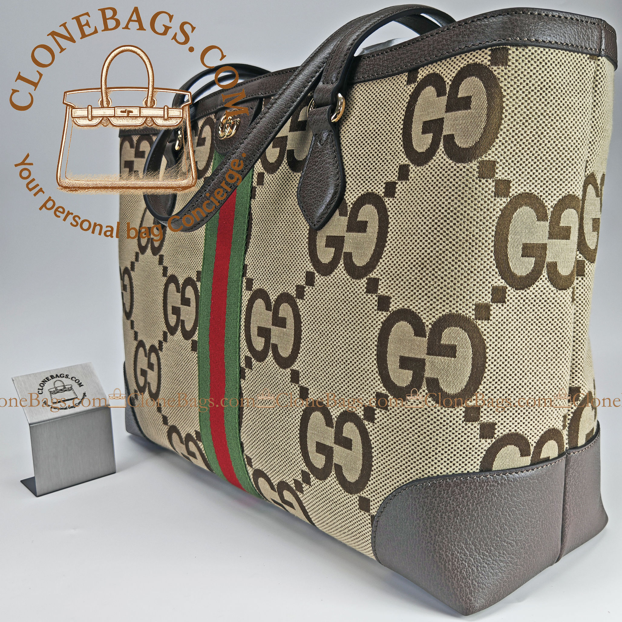 Gucci Replica Designer Bags 1:1 Ophidia large tote bag 38*28*14 cm Style :631685 - Image 2