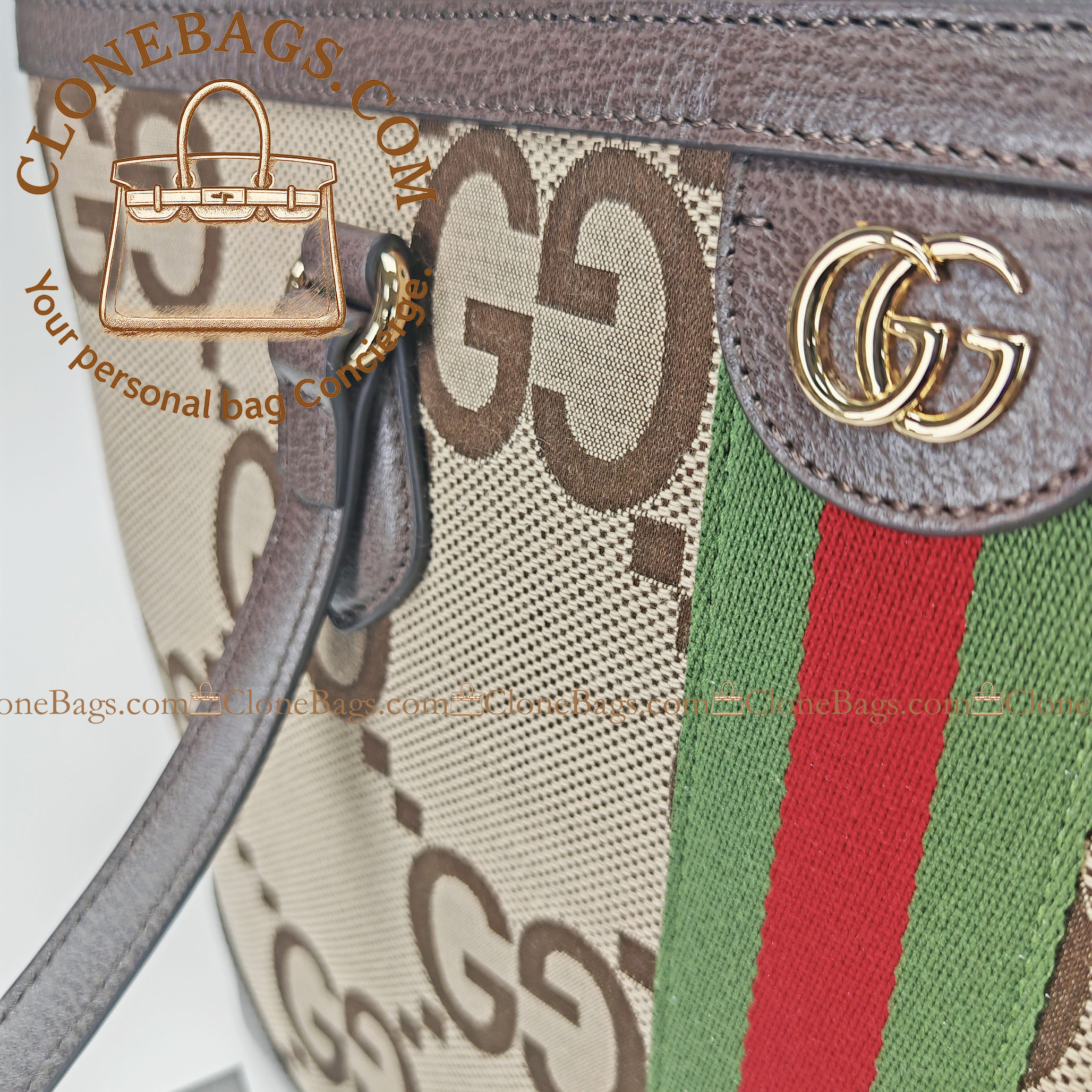 Gucci Replica Designer Bags 1:1 Ophidia large tote bag 38*28*14 cm Style :631685 - Image 3
