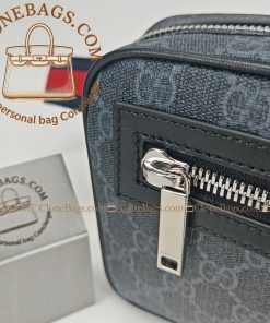 Alternative view of Gucci Replica Designer Bags 1:1 GG Black small belt bag 14*24*5.5 cm Style ：‎‎792094