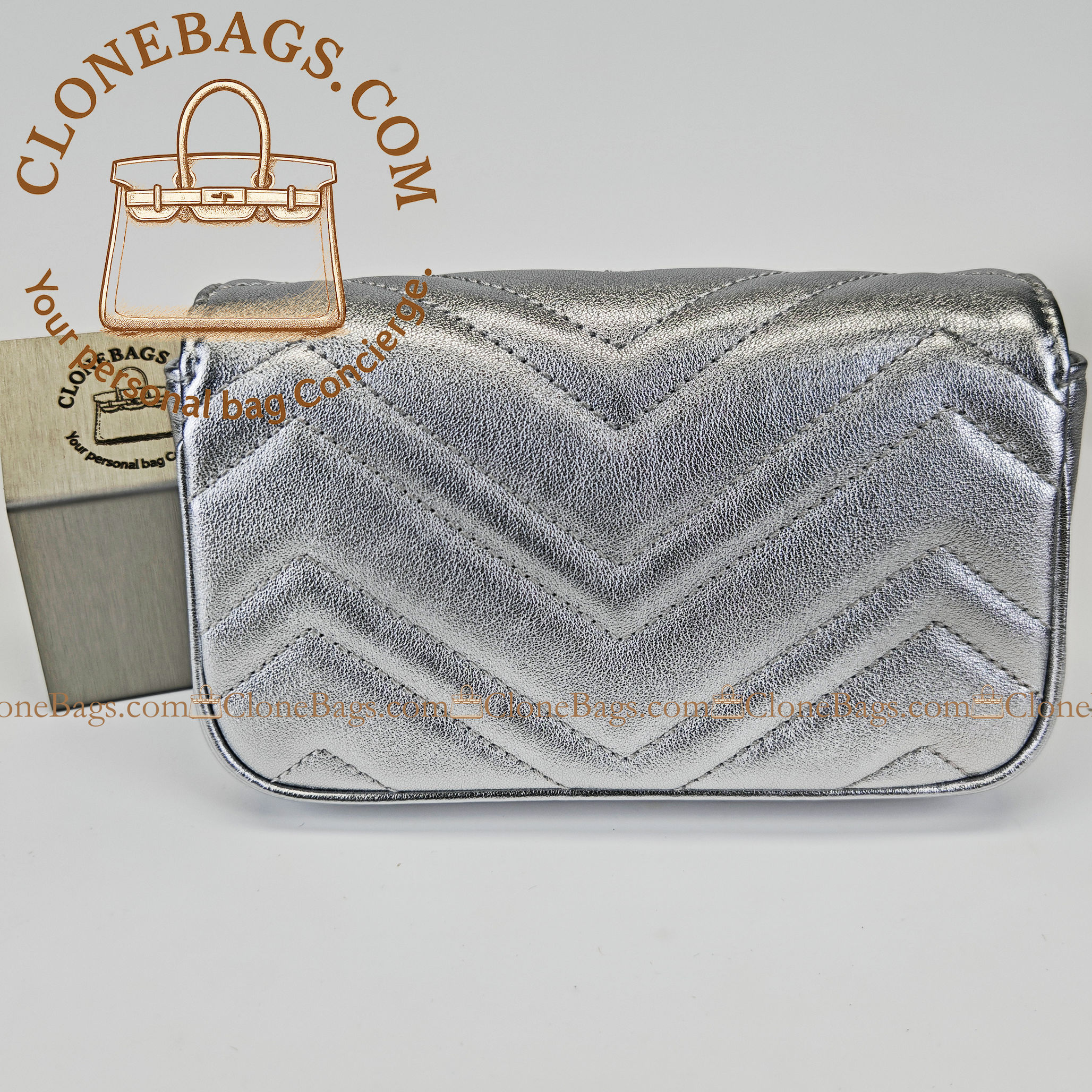 Gucci Replica Designer Bags 1:1 GG Marmont mini bag 16.5 *10.2 * 5.1 cm Style : 476433 - Image 11