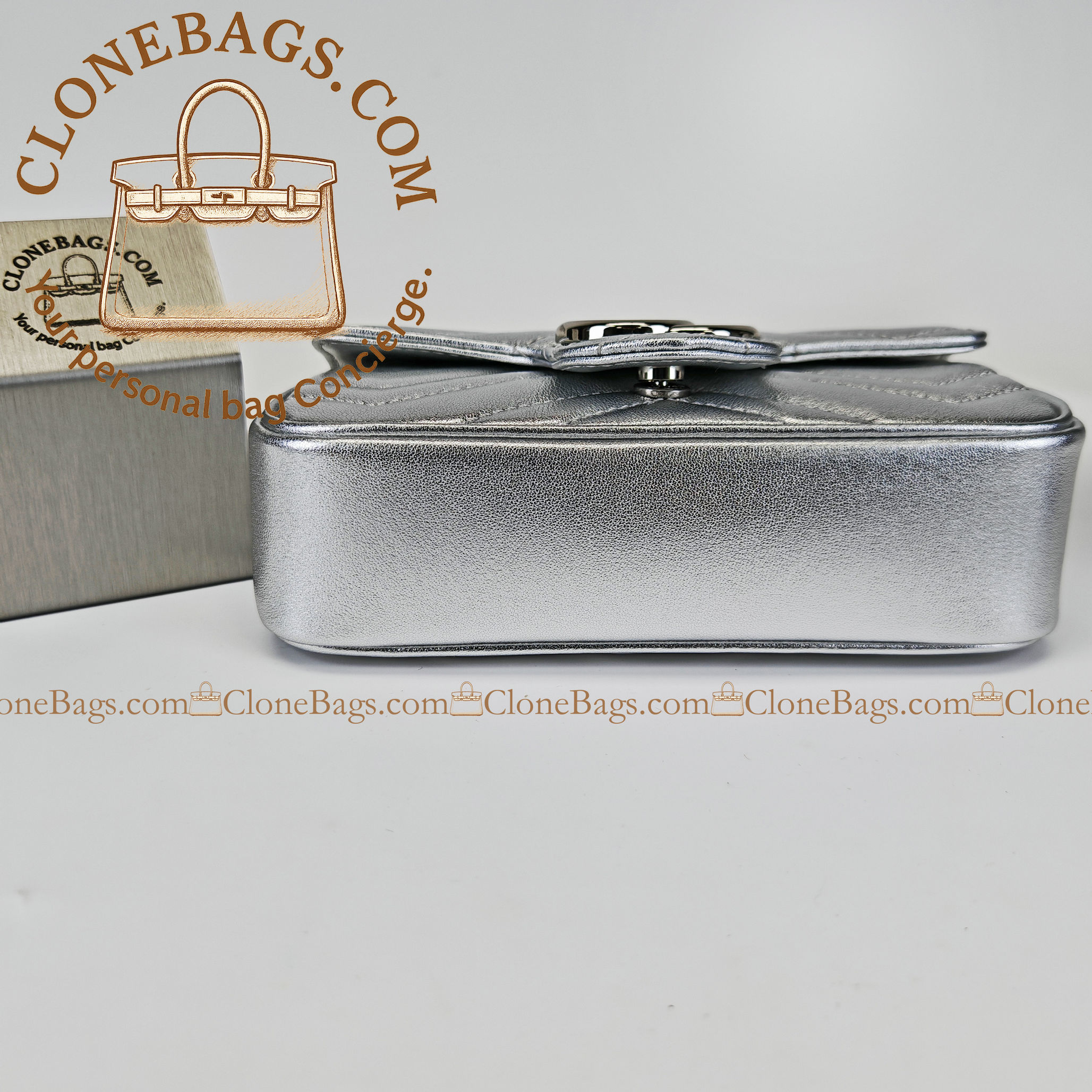 Gucci Replica Designer Bags 1:1 GG Marmont mini bag 16.5 *10.2 * 5.1 cm Style : 476433 - Image 9