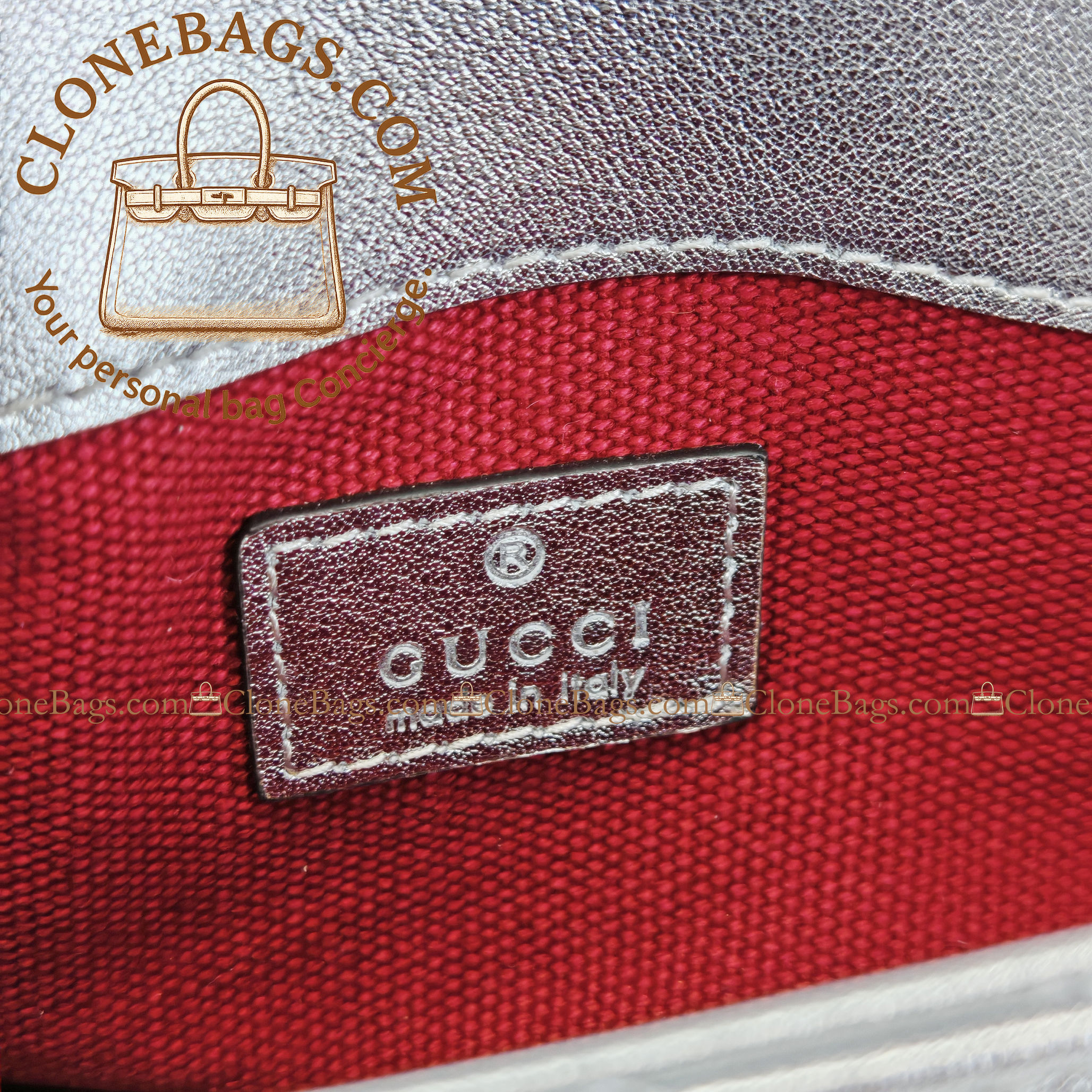 Gucci Replica Designer Bags 1:1 GG Marmont mini bag 16.5 *10.2 * 5.1 cm Style : 476433 - Image 8