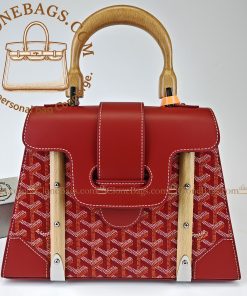 Replica Designer Bags 1:1 Goyard Saïgon PM Red