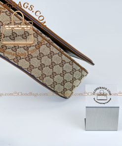 Alternative view of Gucci Replica Designer Bags 1:1 Blondie medium top handle bag beige & dark brown  18.5*20*8.5 cm Style ：‎833665