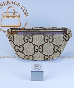 Replica Designer Bags 1:1 Gucci GG Belt Bag Brown Style: 696031