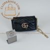 Replica Designer Bags – Gucci GG Marmont mini bag black
