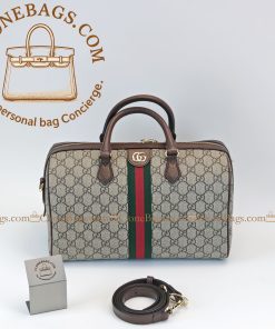 Alternative view of Gucci Replica Designer Bags 1:1 Emboss with Initials Ophidia large boston bag 31*20*16.5 cm Style ：836824