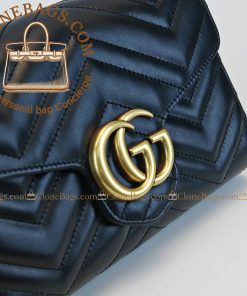 Alternative view of Gucci Replica Designer Bags 1:1 Mini GG Marmont bag 20*13*6 cm Style ：474575