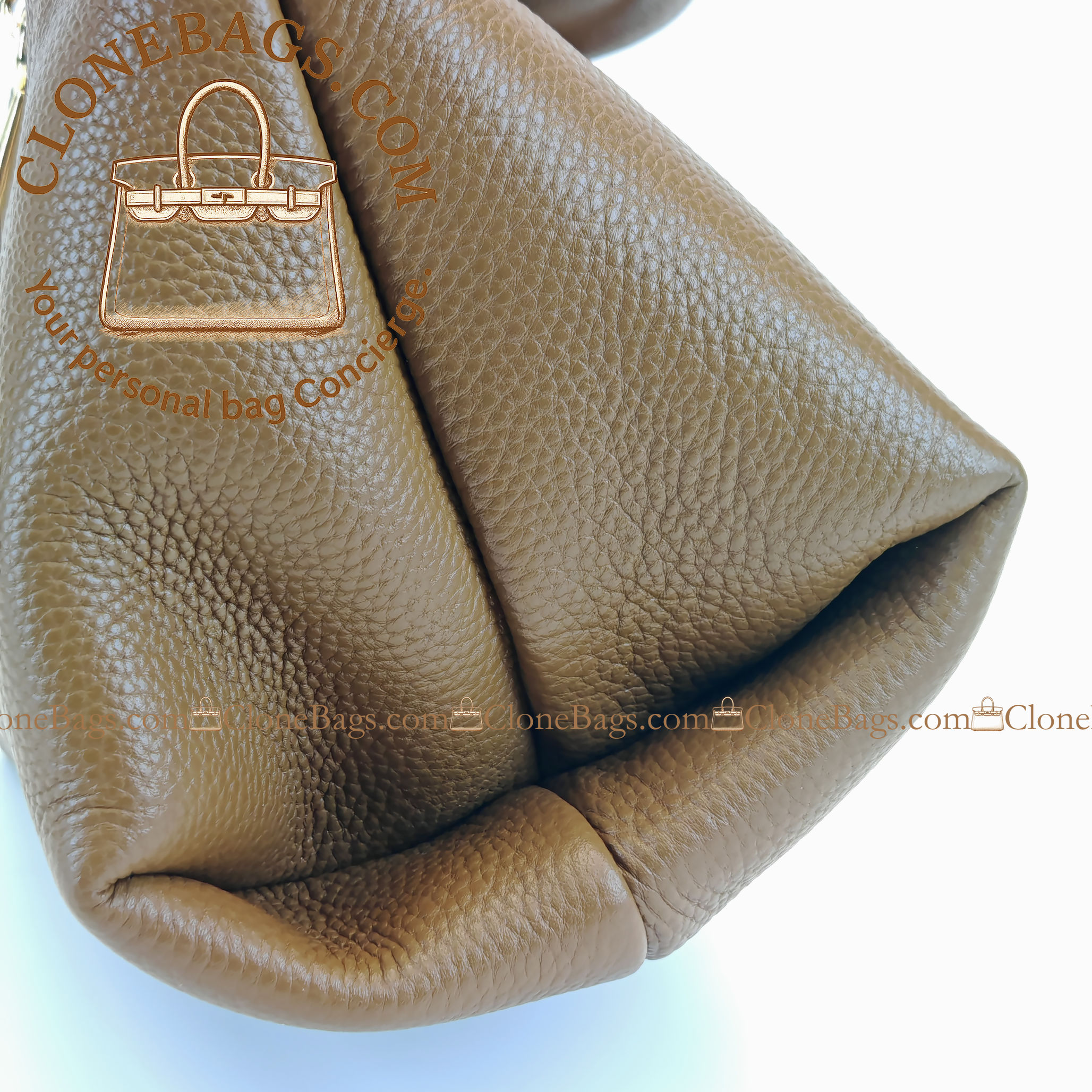 Gucci Replica Designer Bags 1:1 Softbit medium top handle bag brown leather 27.5*21*16 cm Style :837467 - Image 7