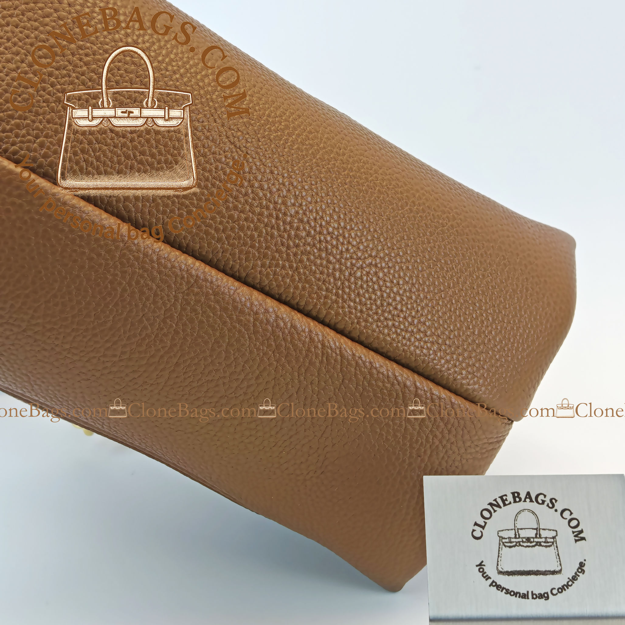 Gucci Replica Designer Bags 1:1 Softbit medium top handle bag brown leather 27.5*21*16 cm Style :837467 - Image 9