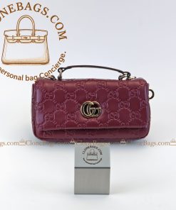 Replica Designer Bags – Gucci Milano Rosso Ancora red Style :308364