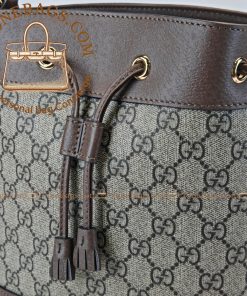 Alternative view of Gucci Replica Designer Bags 1:1 Ophidia GG Supreme small bucket shoulder 20.5*26*11 cm Style ：550621