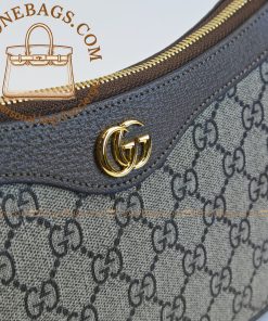 Alternative view of Gucci Replica Designer Bags 1:1 Ophidia small shoulder bag beige & dark brown 22 *15* 4 cm Style: 735145