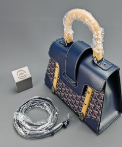 Alternative view of Goyard Replica Designer Bags 1:1 Saïgon PM 28*20*12cm Navy Blue