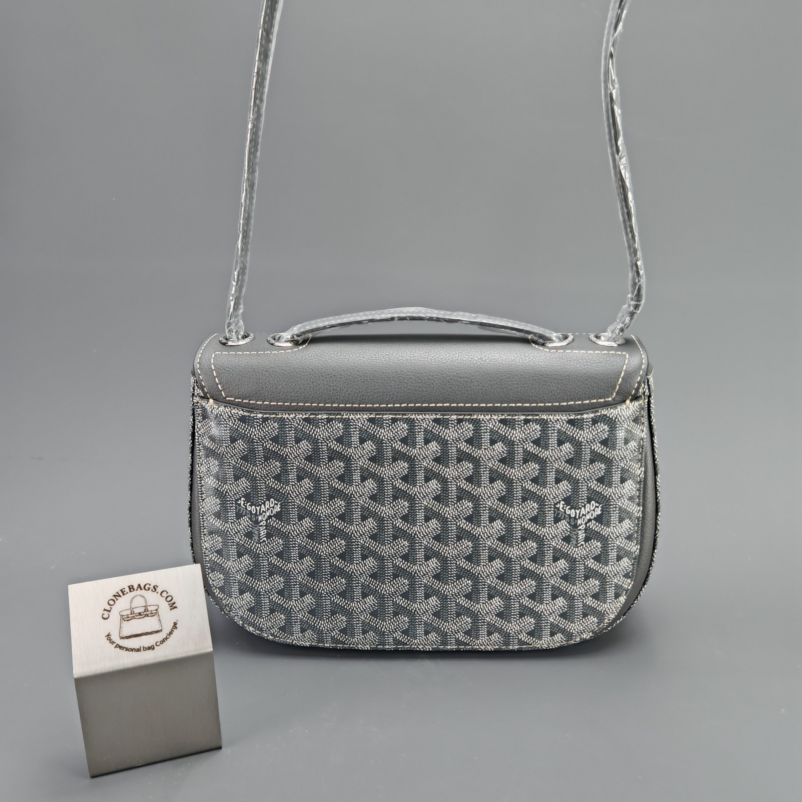 Goyard replica designer bag 1:1 233 bag 25*17*8cm Grey - Image 7
