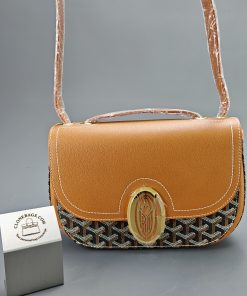 Replica Designer Bags 1:1 Goyard 233 Black & Tan 
