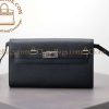 Replica Designer Bags – Hermès Kelly To Go Wallet Black