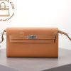 Replica Designer Bags – Hermès Kelly To Go Wallet Brown