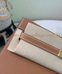 Alternative view of Hermès Replica Designer Bags 1:1 Kelly Elan Gold Madame Leather and GHW