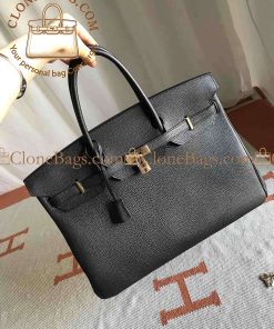 Replica Designer Bags – Hermès Birkin 40 Black Togo 