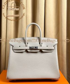 Replica Designer Bags – Hermès Birkin 25 White 