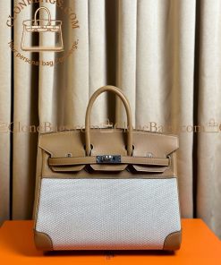 Replica Designer Bags – Hermès Birkin 25 Ecru and Beige