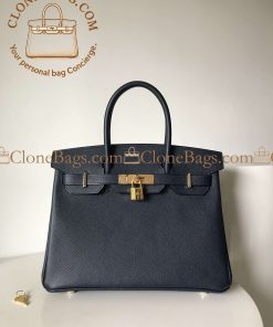 Replica Designer Bags – Hermès Birkin 30 Black Epsom