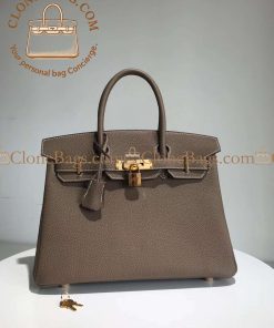 Replica Designer Bags – Hermès Birkin 30 Etoupe Togo