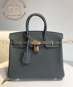 Replica Designer Bags – Hermès Birkin 25 Seagull Grey