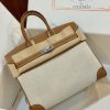 Replica Designer Bags – Hermès Birkin 25 Brown & Ecru toile