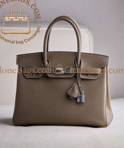 Replica Designer Bags – Hermès Birkin 30 Etoupe 