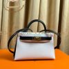 Replica Designer Bags – Hermès Kelly Mini Craie and Black