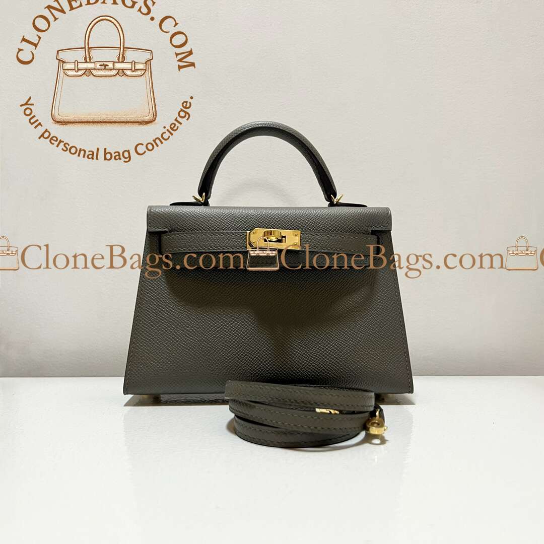 Replica Designer Bags – Hermès Kelly Mini Black