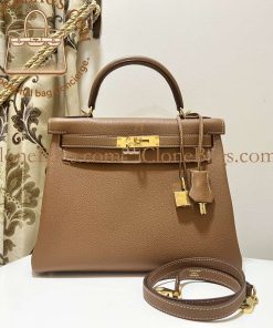 Replica Designer Bags – Hermès Kelly 28 Brown