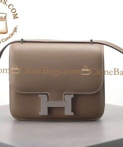 Replica Designer Bags – Hermès Constance 18cm Etoupe