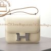 Replica Designer Bags – Hermès Constance 18cm White Epsom