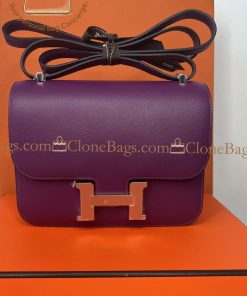 Replica Designer Bags – Hermès Constance 18cm Anemone