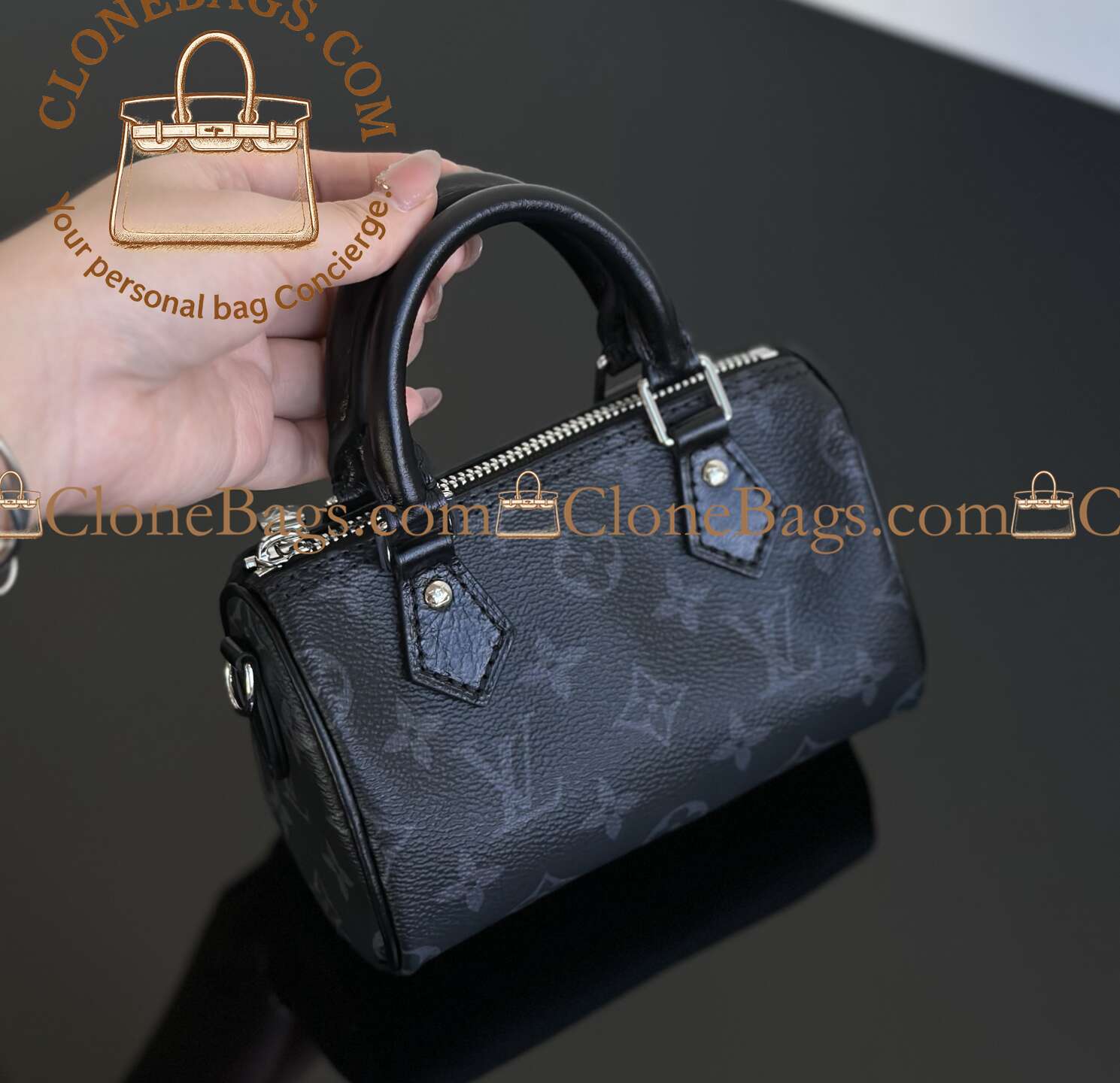 Louis Vuitton Replica Designer Bags 1:1 M26573 Nano Speedy - Image 4