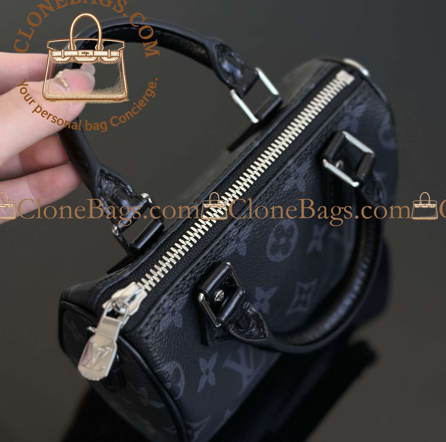 Louis Vuitton Replica Designer Bags 1:1 M26573 Nano Speedy - Image 5